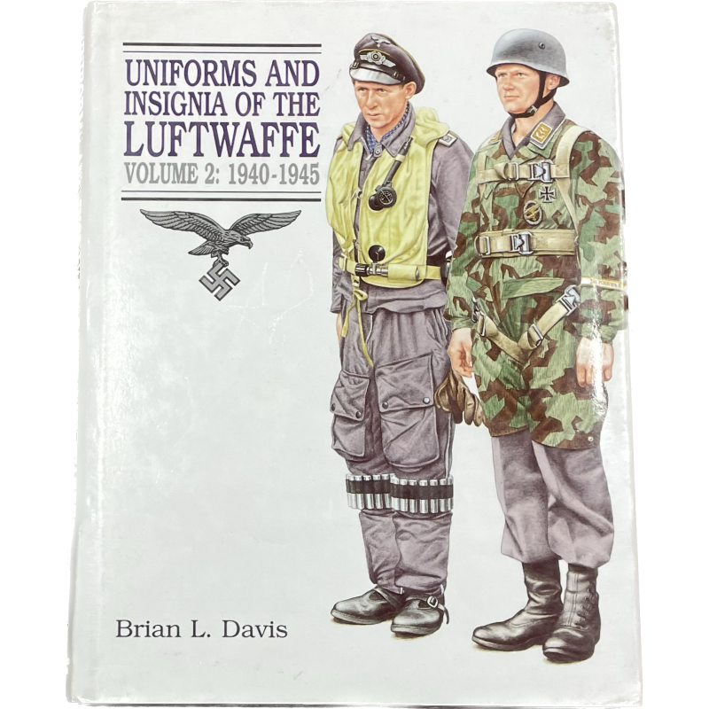 Book, Uniforms and Insignia of the Luftwaffe Volume 2: 1940-1945