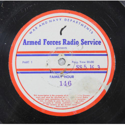 Record, Armed Forces Radio Service, Family Hour