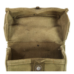 Pouch, Ammunition, British, Blancoed