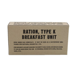 Ration K, Breakfast, 1st type