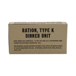 Ration K, Dinner, 1st type