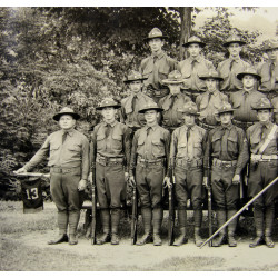 Photographie, Battery L, 245th Coast Artillery Regiment, New York National Guard, 1935