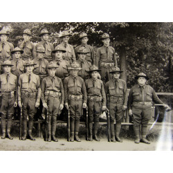 Photographie, Battery L, 245th Coast Artillery Regiment, New York National Guard, 1935