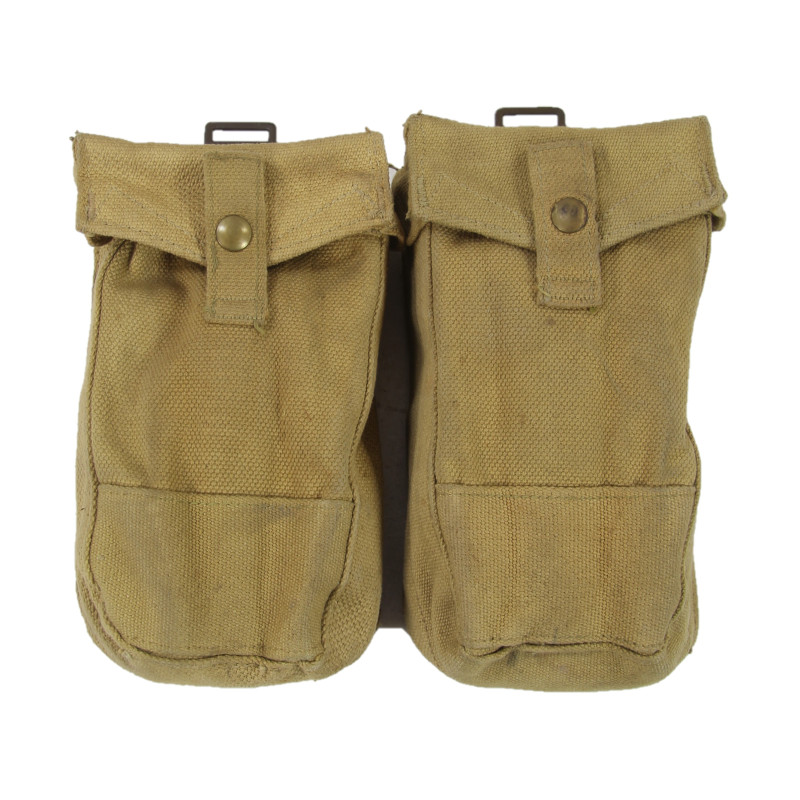 Paire de cartouchières canadiennes, Pouches, 1943