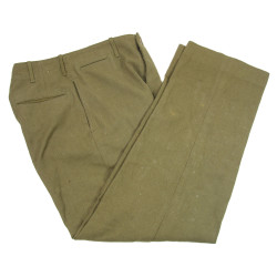 Trousers, Serge, Wool, OD, Special, 31 x 33