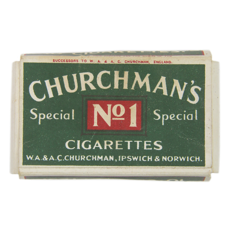 Pack, 10-Cigarette, CHURCHMAN'S No. 1