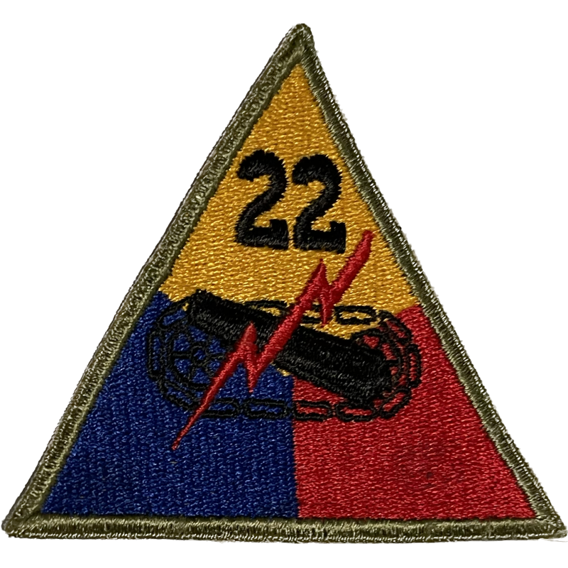 Insigne, 22nd Armored Division