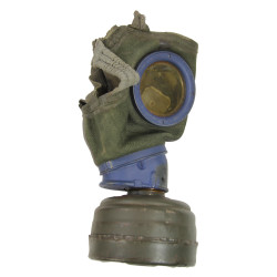 Mask, Gas, M30, German, BMW, 1943, in Canister, AUER