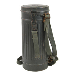 Mask, Gas, M30, German, BMW, 1943, in Canister, AUER