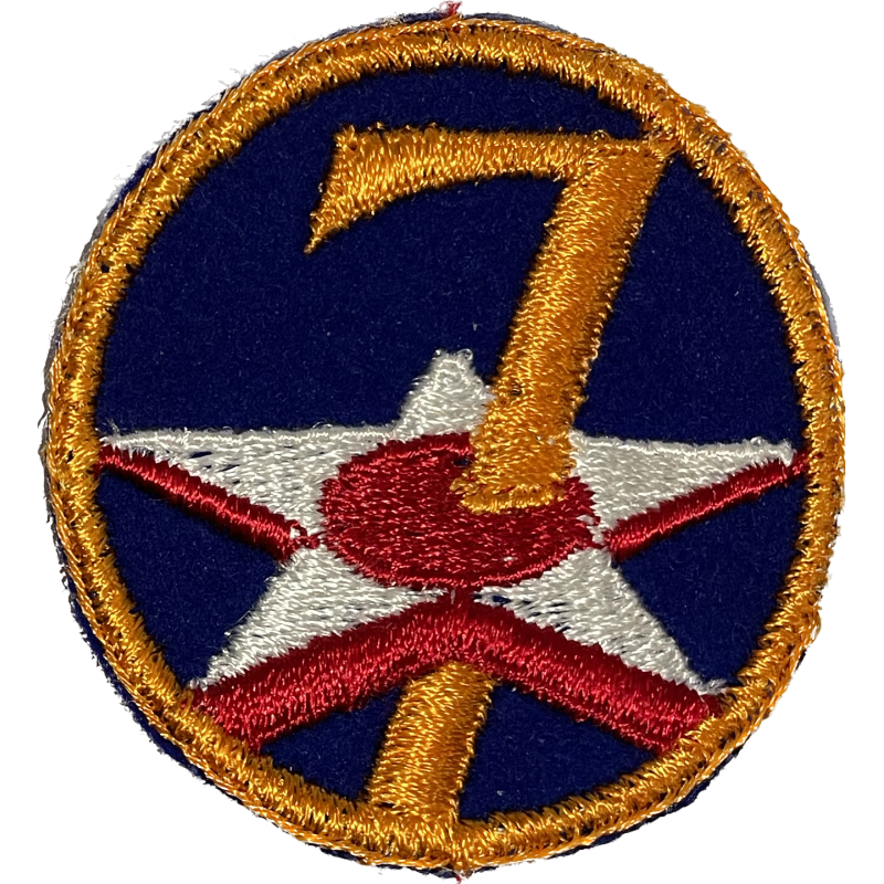 Patch, 7th Air Force, USAAF, felt