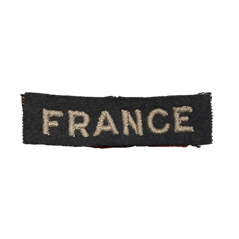 Shoulder Title, FRANCE, Royal Air Force, Officer, RAF