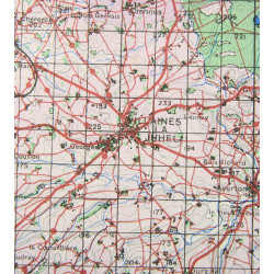 Carte, Alençon-Mayenne, 1944, 2e DB