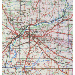 Carte, Alençon-Mayenne, 1944, 2e DB