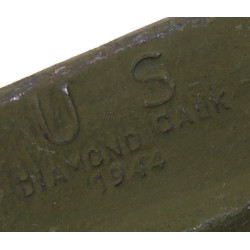 Pioche M-1910 DIAMOND CALK 1944 + housse, V.C. CO. 1943