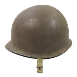 Helmet, M1, Fixed Loops, Westinghouse Liner, Nurse, 1st Lt. Helen Hill