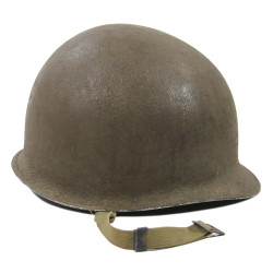 Helmet, M1, Fixed Loops, Westinghouse Liner, Nurse, 1st Lt. Helen Hill