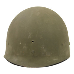 Helmet, M1, Fixed Loops, Westinghouse Liner, Nurse, 1st Lt. Helen Hill