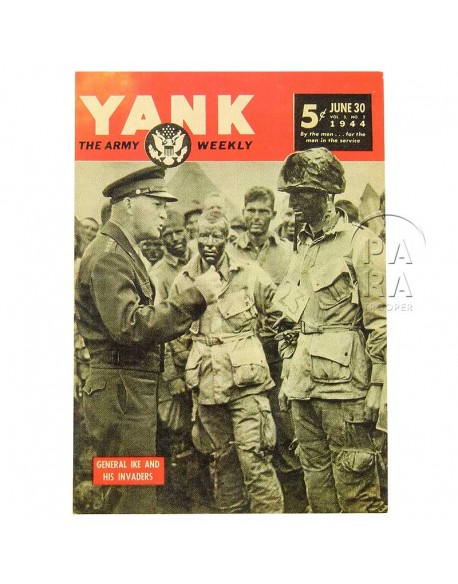 Carte postale YANK, Strobel - Eisenhower