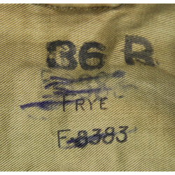 Coat, Serge, Wool, OD, Amphibious Engineers, ESB, D-Day, 1st Sgt. Victor N. Frye