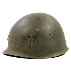 Helmet, M1, Fixed Loops, Major, CAPAC Liner