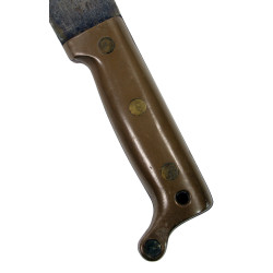 Machette M-1942, TRUE TEMPER 1944, avec fourreau en toile OD 7, 1944