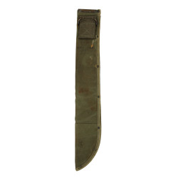 Machette M-1942, TRUE TEMPER 1944, avec fourreau en toile OD 7, 1944