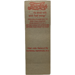 Matchbook, PEPSI-COLA, 46th Air Base, USAAF