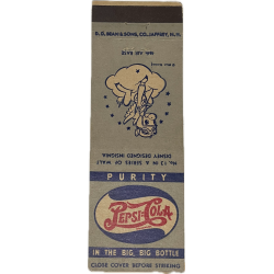 Matchbook, PEPSI-COLA, 46th Air Base, USAAF