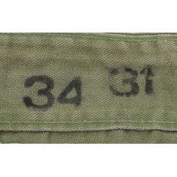 Pantalon de combat US Army, treillis HBT (Herringbone Twill), Special, 34 x 31