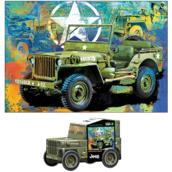 Puzzle, Jeep, 550 pcs