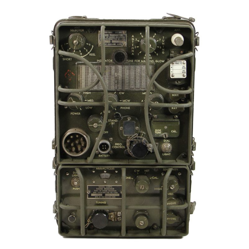 Poste radio BC-1306 (SCR-694), 1944-1945, fonctionnel