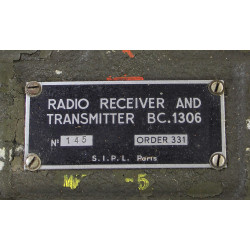 Poste radio BC-1306 (SCR-694), 1944-1945, fonctionnel