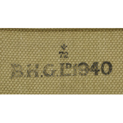 Pack, Small, British, B.H.G. Ltd., 1940, with Shoulder Sling, S.&.P. Ltd., 1944