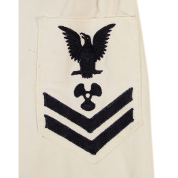 Veste jumper, US Navy, Undress White Service Uniform, Machinist's Mate 2nd Class, nominative