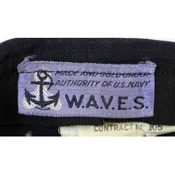 Sac à main et coiffe, US Navy, WAVES, Sp(S)2c Wilma Tyvoll