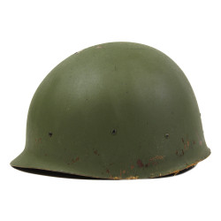 Helmet, M1, Vietnam War, with Mitchell Cover, 1965-1969