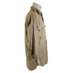 Shirt, Cotton, Khaki, 8Henry Broemsen, ARC Field Director, 8th Armored Division