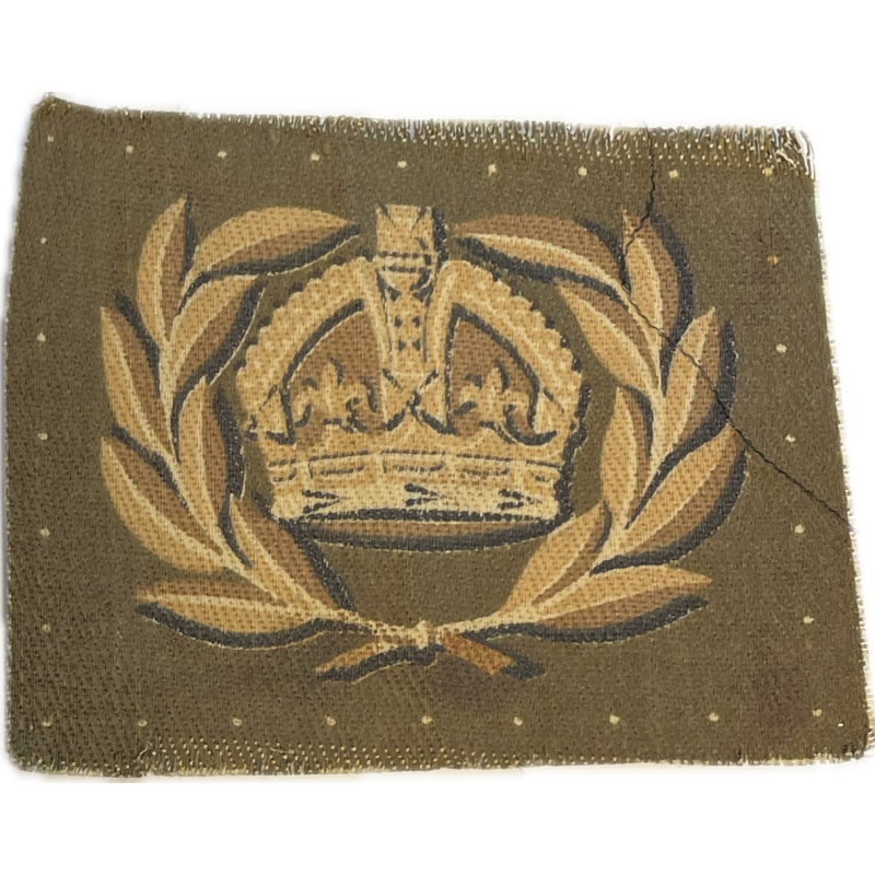 Grade en tissu, Warrant Officer Class II, British Army, imprimé