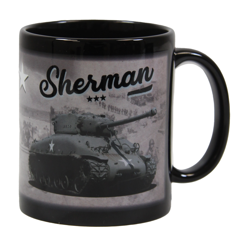 Mug Overlord Normandy, Sherman, Black