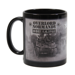 Mug Overlord Normandy, Sherman, Black