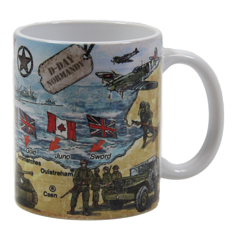 Mug, plages du débarquement