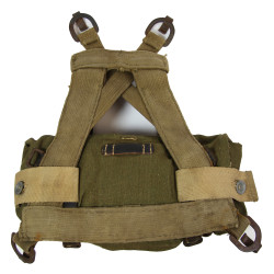 Sturmgepäck, A-Frame, Leather Straps, with Pouch, 1941, Normandy