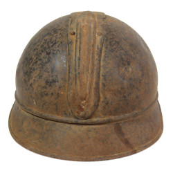 Helmet, M1919, Tank Crew, French Army, with Trench Knife, Insignias and Portrait