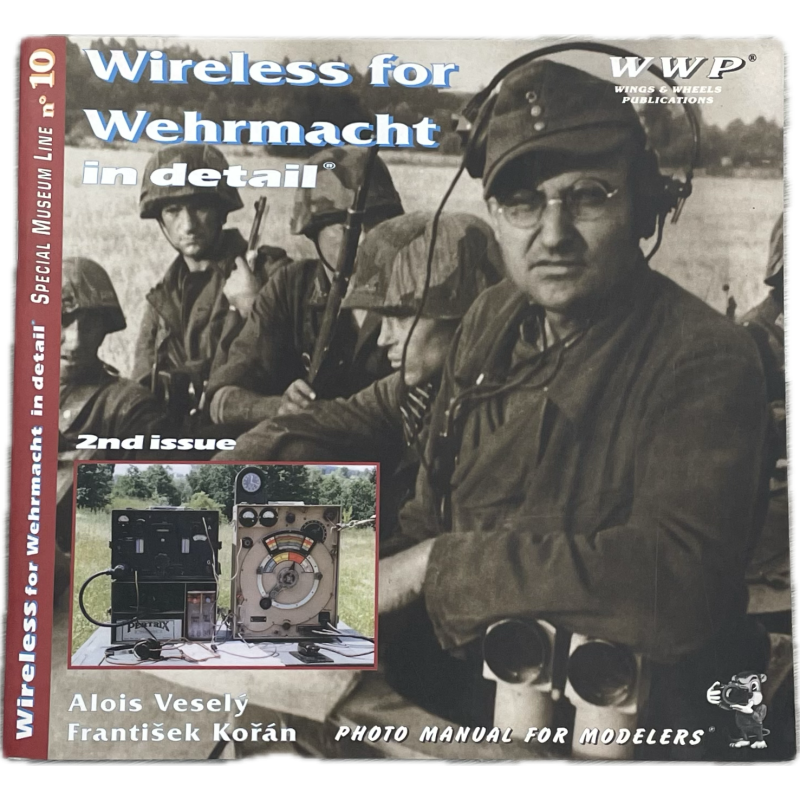 Book, Wireless for Wehrmacht in detail