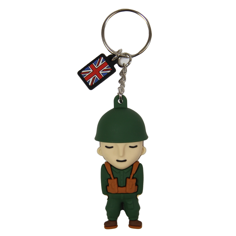 Porte-clés 3D, soldat britannique