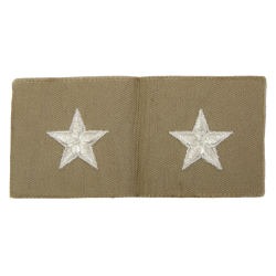 Rank, Insignias, Brigadier General, Pair, cloth