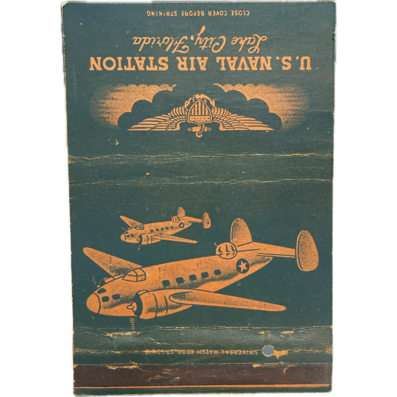 Matchbook, U.S. Naval Air Station, Lake City, Florida