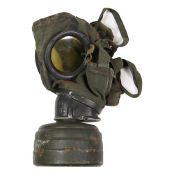 Masque à gaz M30 allemand, opérateur radio, 1942-1943