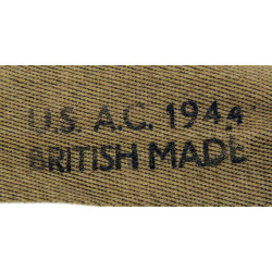 Sangle pour musette M-1936, British Made, U.S. A.C. 1944