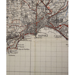 Map, British, NAPOLI, Italy, 1943